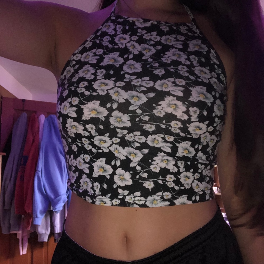 Floral Halter Top
